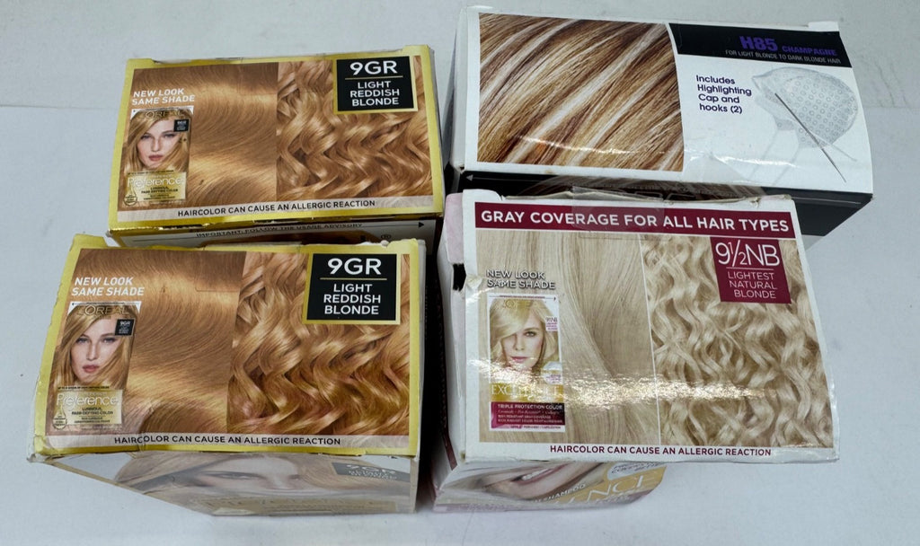 4-Pack Hair Dye Kit - L'Oréal Paris Superior Preference Fade-Defying Permanent Color