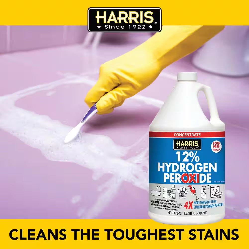 128 Oz Hydrogen Peroxide All Purpose Cleaner - Food Grade Disinfectant
