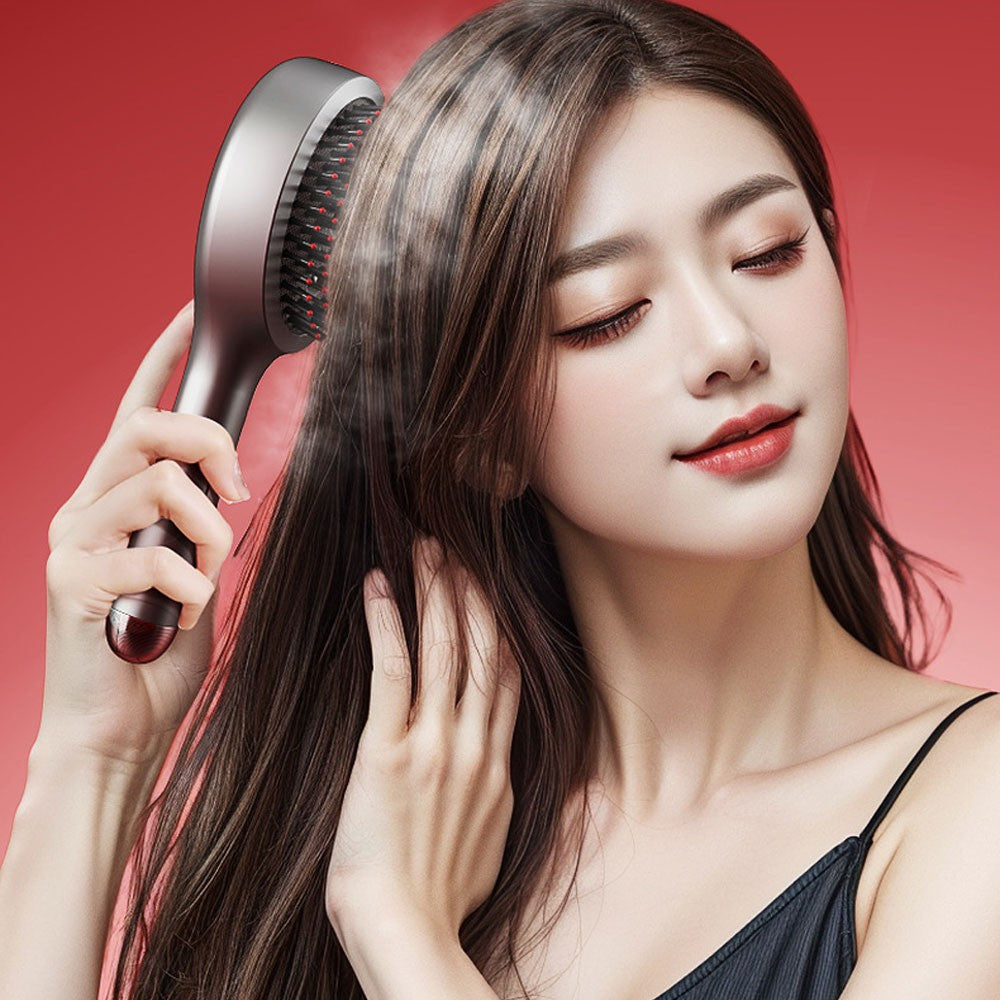 Electric Spray Hair Comb - Self-Cleaning Anti-Tangle Hair Styling Tool