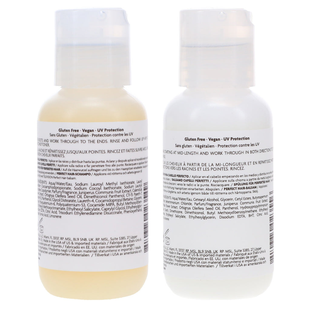 Hair Care Set - Shampoo & Conditioner for Healthy, Shiny Hair - 2 oz Each
