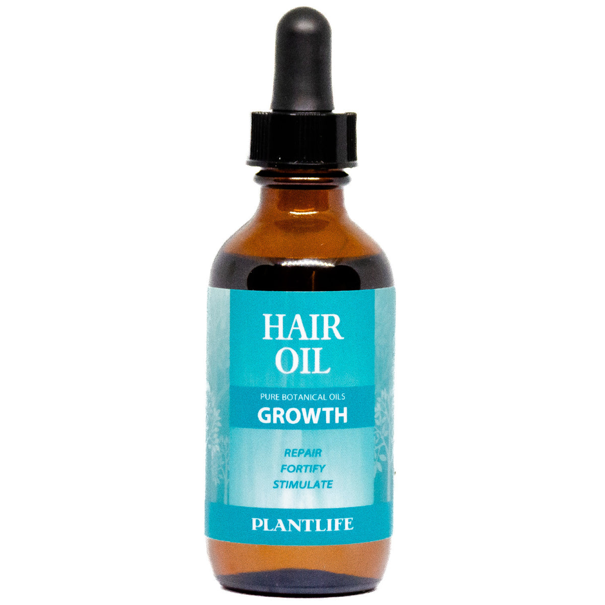 Plantlife Natural Hair Oils for Growth & Nourishment - Organic Botanical Blend