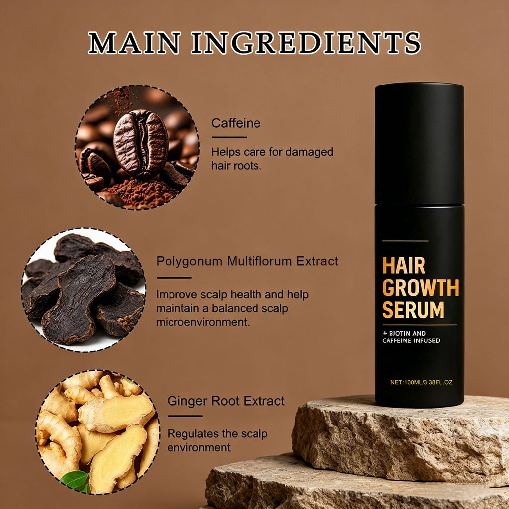 Hair Growth Serum Spray for Thinning Hair - 100ML, 5 Pack