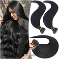 Thick Nano Ring Hair Extensions - 100% Human Hair, Microlink, Ombre