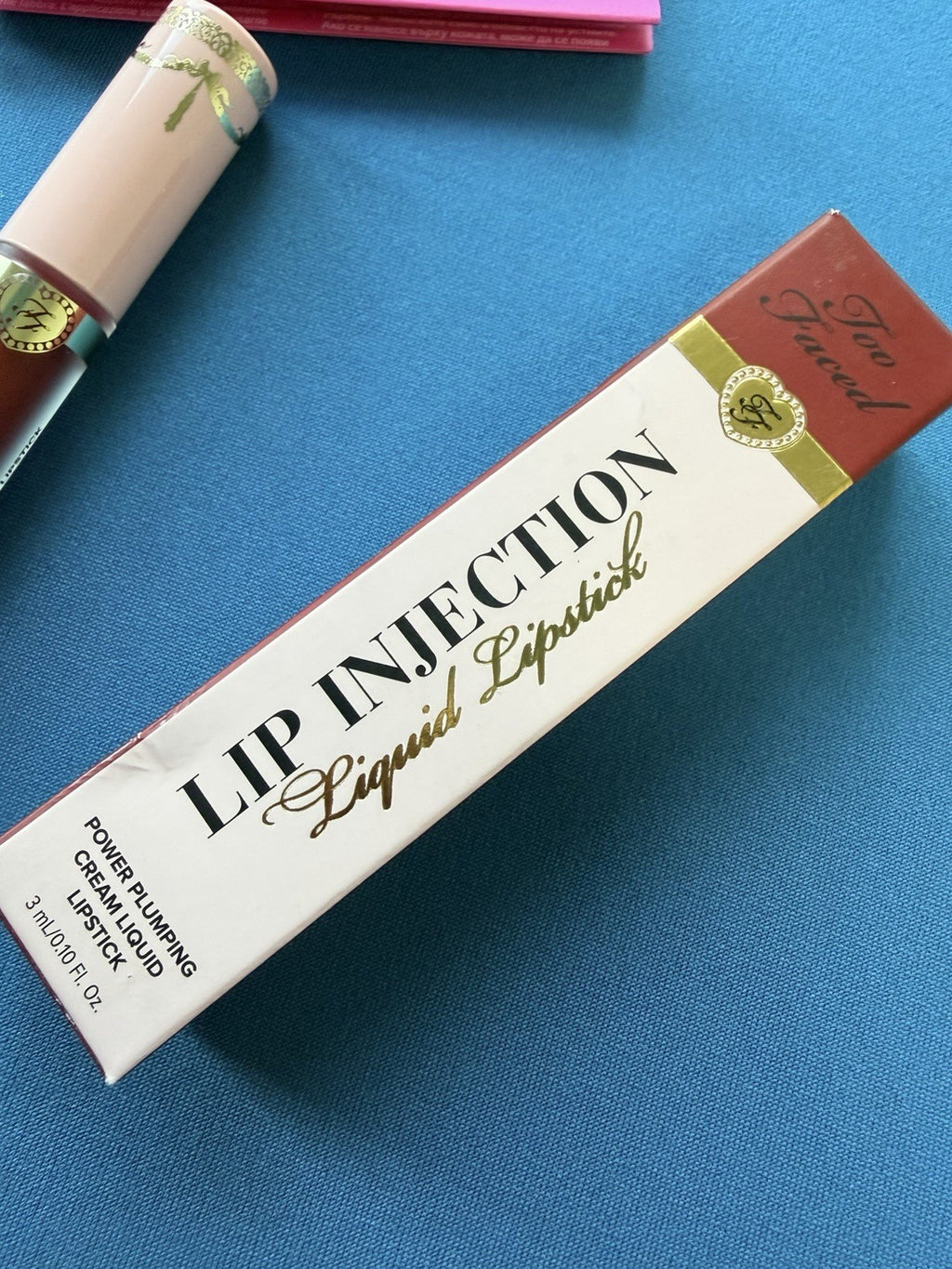 Liquid Lipstick with Lip Plumper Effect - Boom Boom Pow Full Size 0.1oz