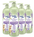 Kids Lavender 3-in-1 Body Wash Shampoo & Conditioner Pack of 4