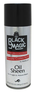 Black Magic Coconut Oil Sheen 10.5oz - Natural Hair & Skin Moisturizer