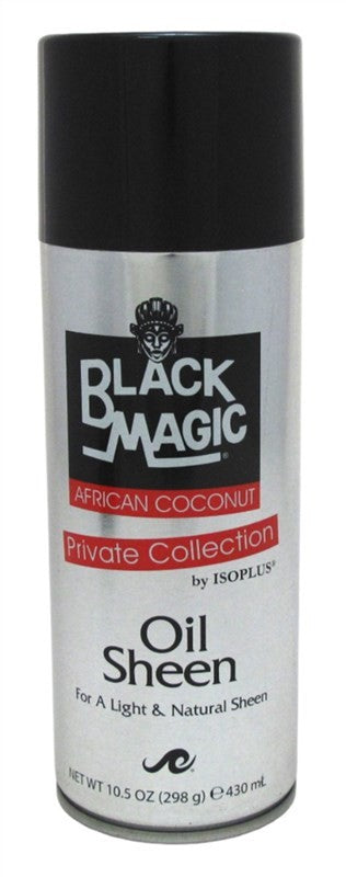 Black Magic Coconut Oil Sheen 10.5oz - Natural Hair & Skin Moisturizer
