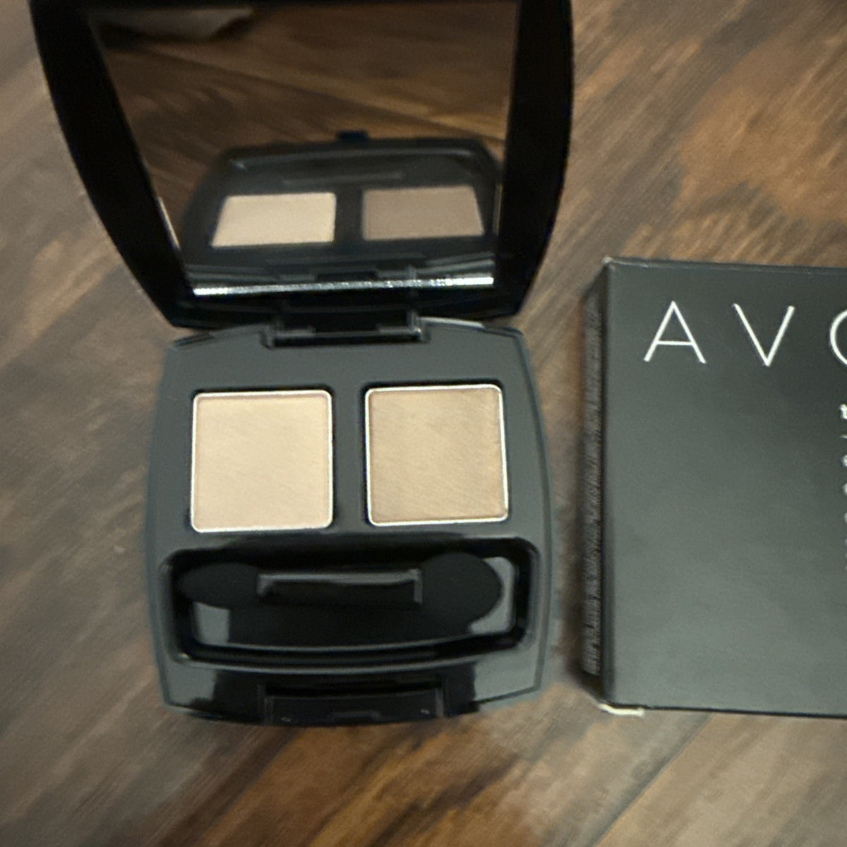 Eyeshadow Duo Warm Cashmere - Avon True Color Makeup Palette with Shimmer