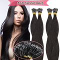 Nano Ring Hair Extensions Micro Loop Link Beads Remy Human Hair Thick 16-24 Inch