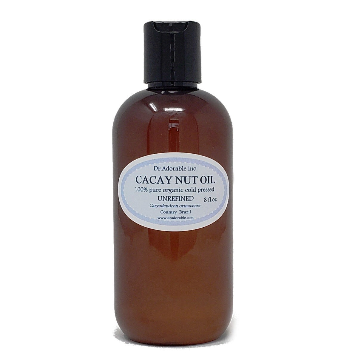 Unrefined Cacay Nut Oil for Skin Hair Body - Organic Anti-Aging Moisturizer