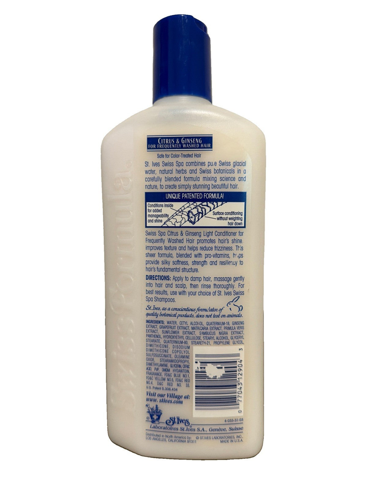 Light Conditioner for Frequent Washing - Citrus & Ginseng, 8 Fl Oz