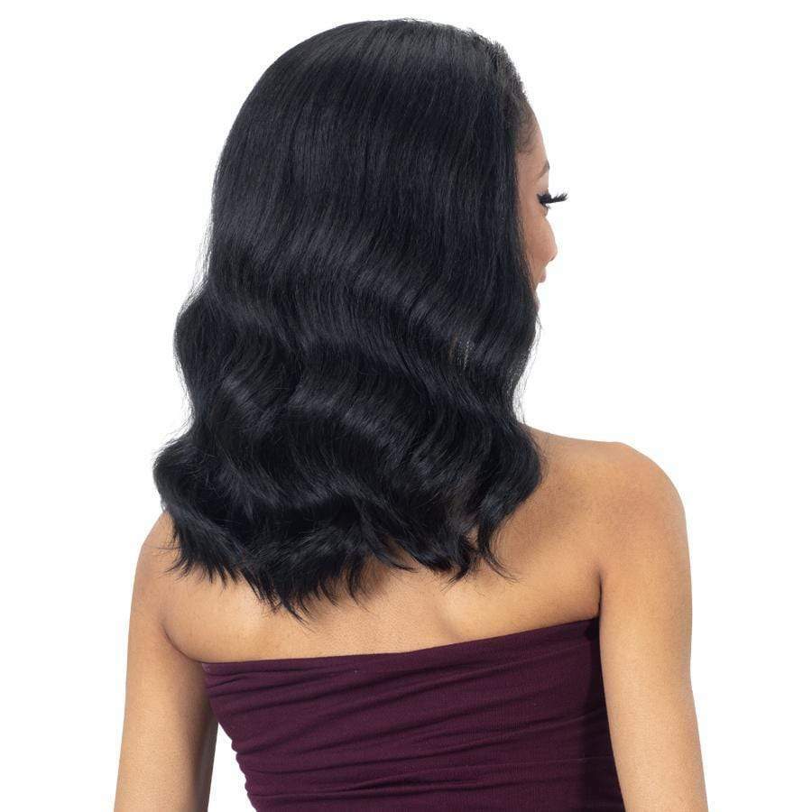 Natural Me Synthetic Full Wigs - Pressed Wave Style, Multiple Colors