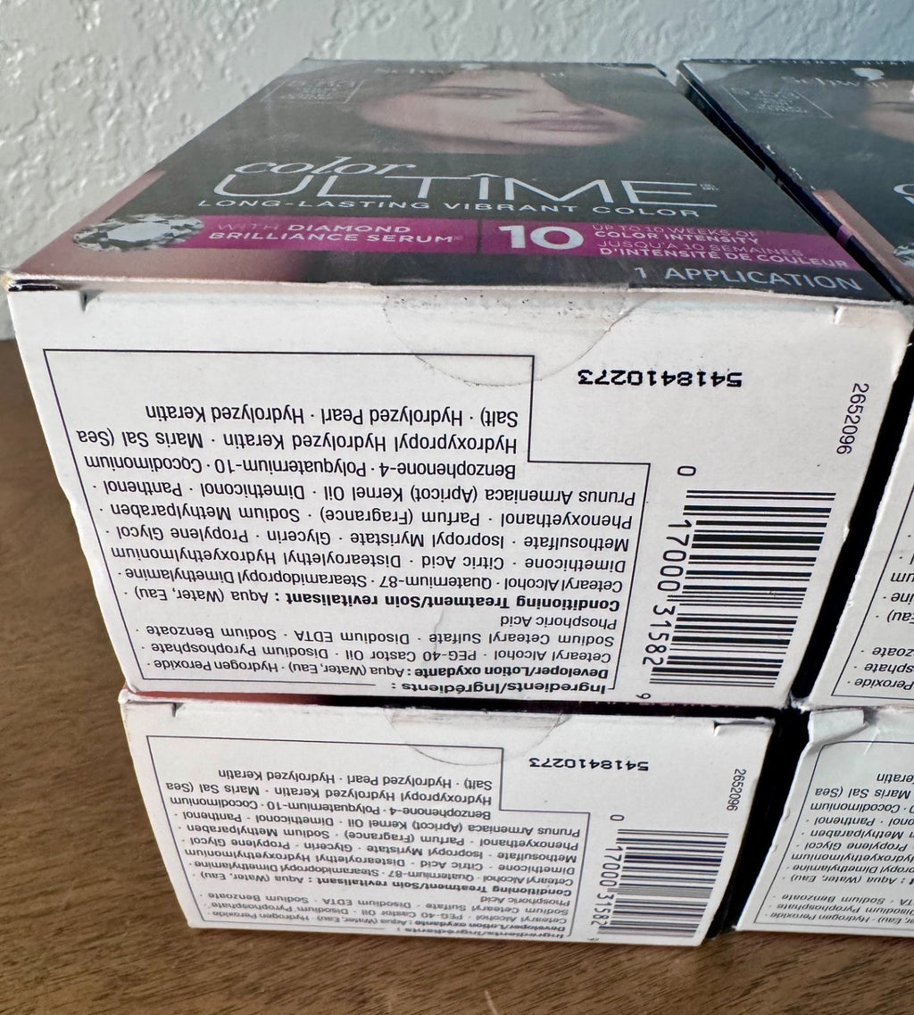 Schwarzkopf Color Ultime Violet Ash Hair Dye - Long Lasting Vibrant Color Pack