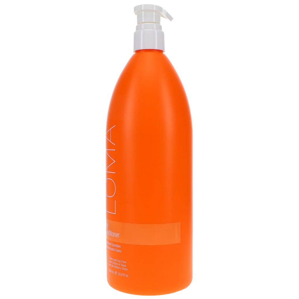 Loma Daily Conditioner 33.8 oz for All Hair Types, Detangler & Heat Protectant