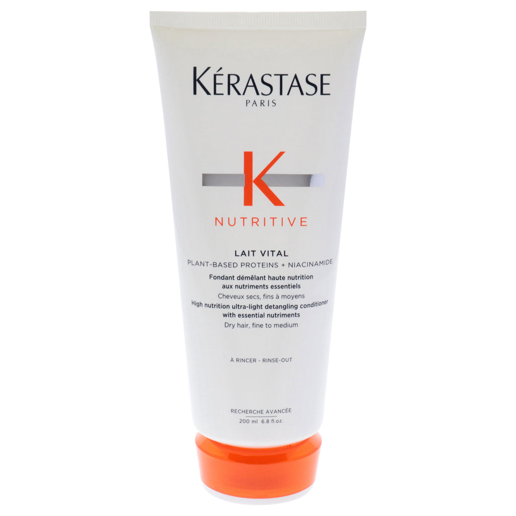 Nutritive Lait Vital Conditioner for Unisex Hair Care 6.8 oz