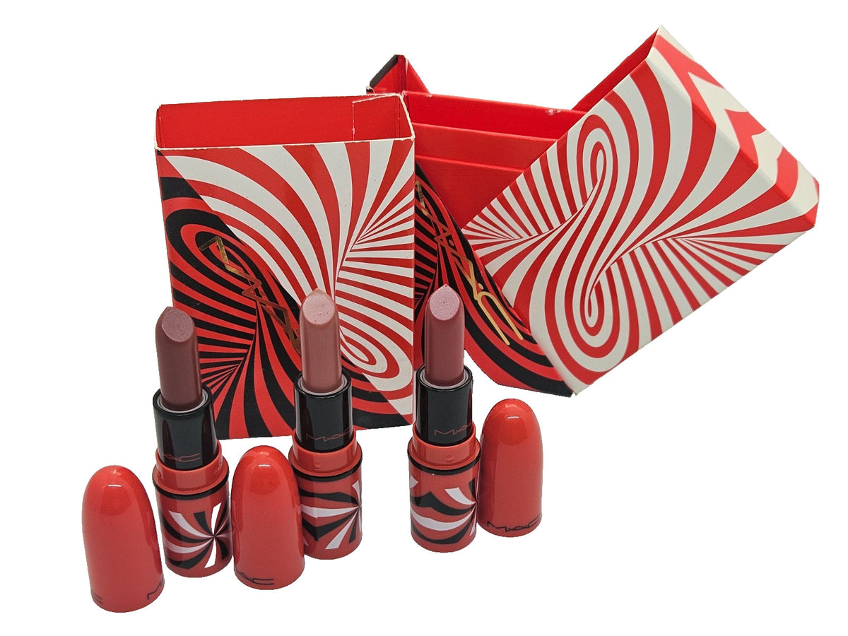 Mini Lipstick Trio Neutral 3pc Set (MAC Tiny Tricks)