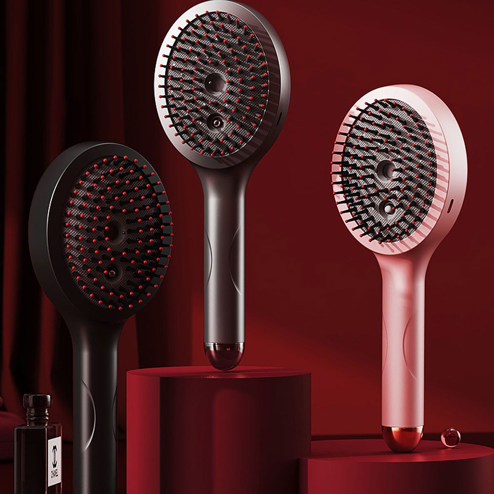 Electric Spray Hair Comb - Self-Cleaning Anti-Tangle Hair Styling Tool