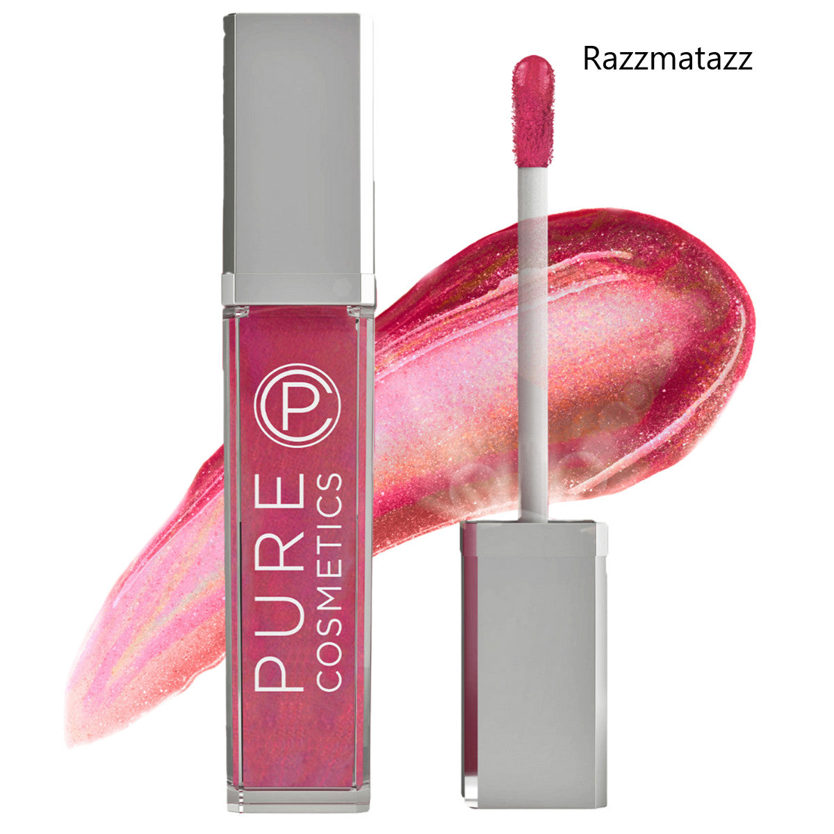 Light Up Lip Gloss with LED Applicator - Hydrating Shine & Mirror