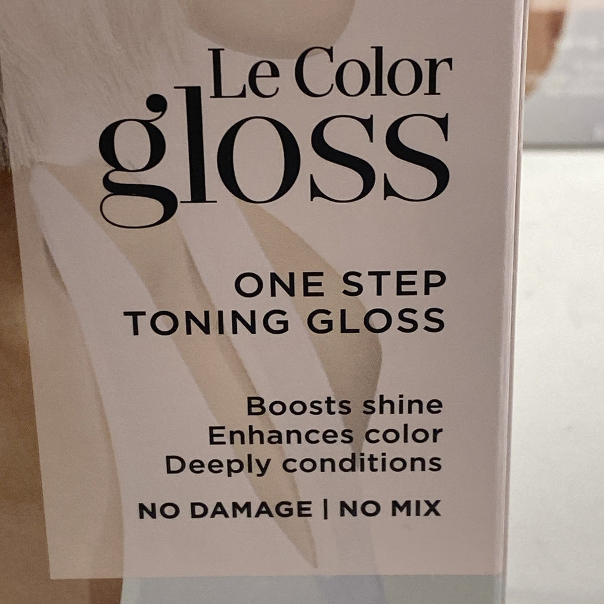 Lot of 4 L'Oréal Le Color Gloss Platinum Pearl Hair Toning Kits