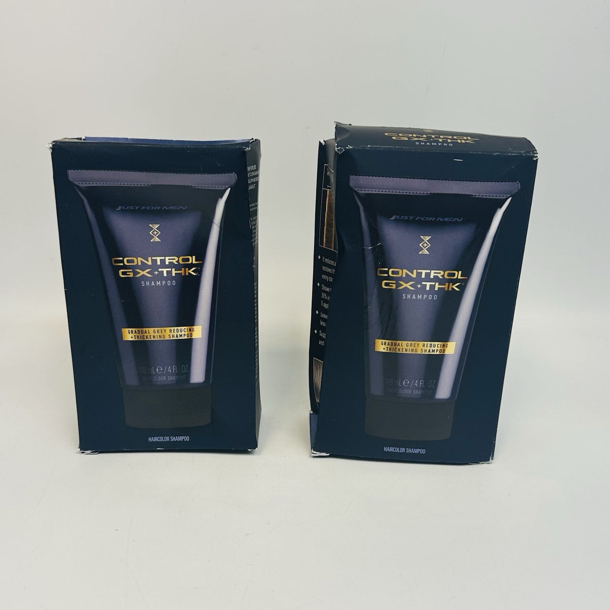 2-Pack Men’s Thickening & Gray-Reducing Shampoo - Fuller Hair & Revitalizer