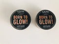 NYX Born to Glow Illuminating Powder - Warm Strobe Highlighter 0.18 oz