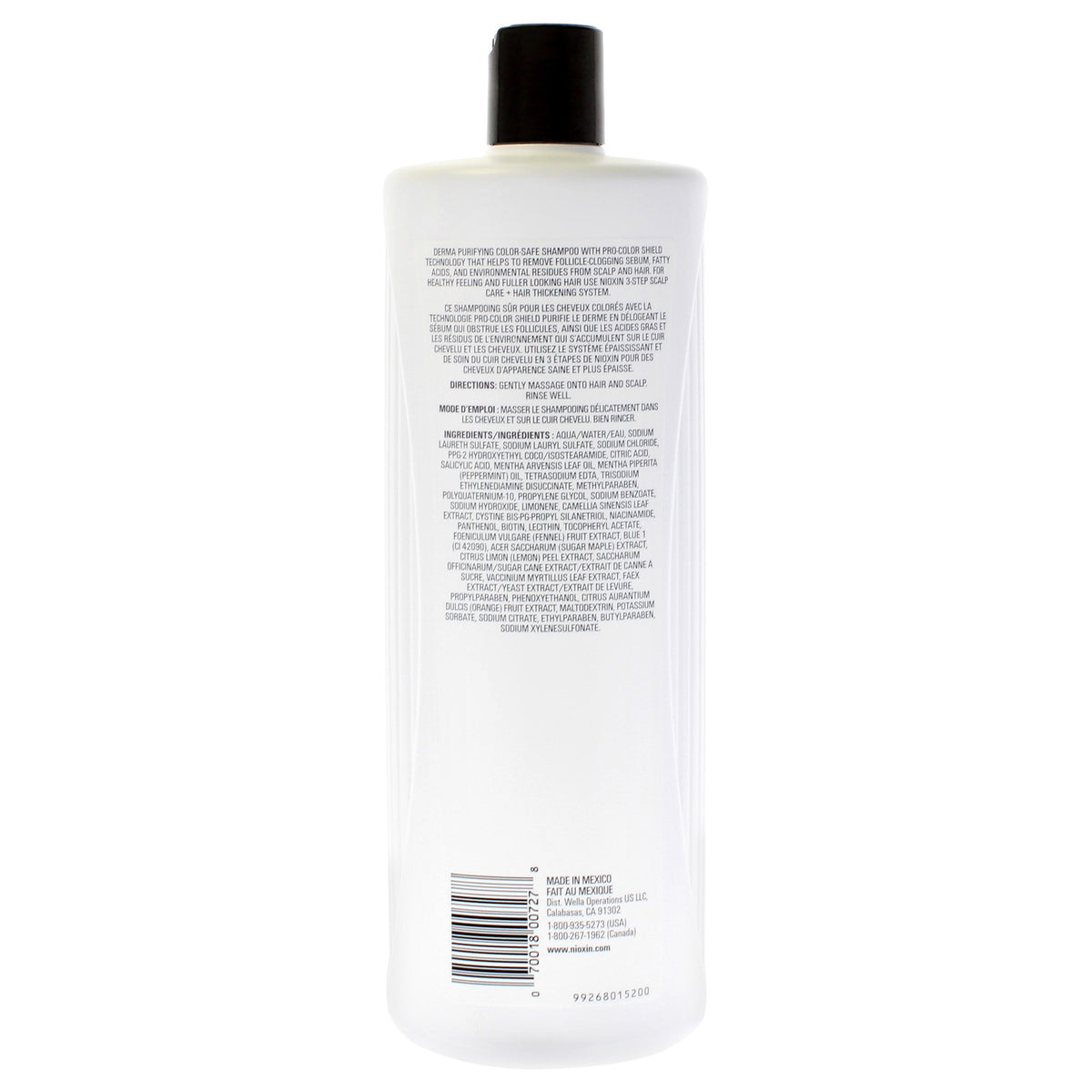 Unisex Scalp & Hair Purifying Shampoo - 33.8 oz System 3 by Nioxin