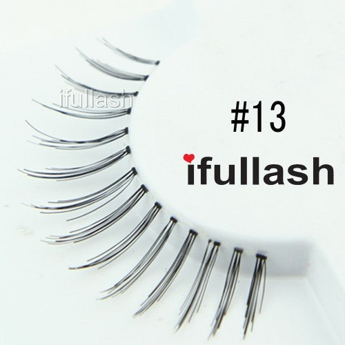 100% Human Hair Eyelashes – False Lash Strips & Individual Lashes