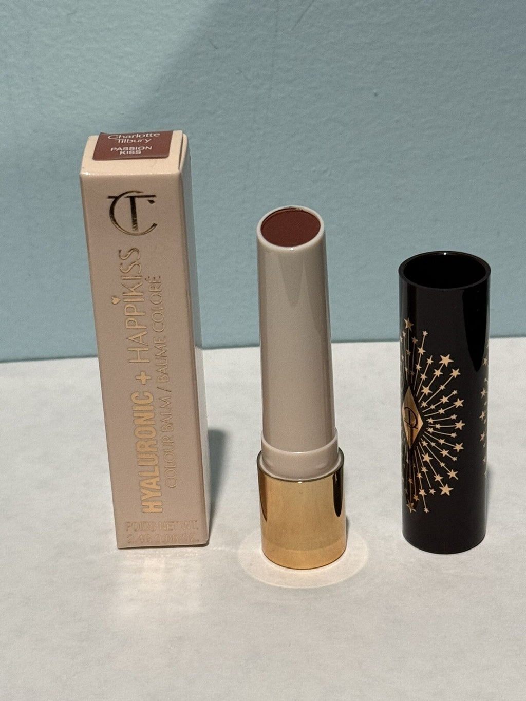 Hyaluronic Happikiss Lipstick Balm Passion Kiss - 2.4g NIB