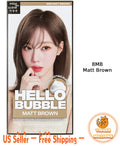 Hair Dye Matt Brown 8MB - Bubble Hair Coloring for Korean Style