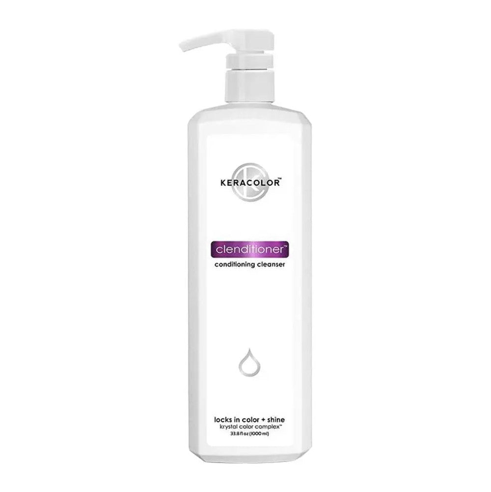 Keracolor Clenditioner Conditioning Cleanser - Gentle Color-Safe Hair Wash 33.8 fl oz