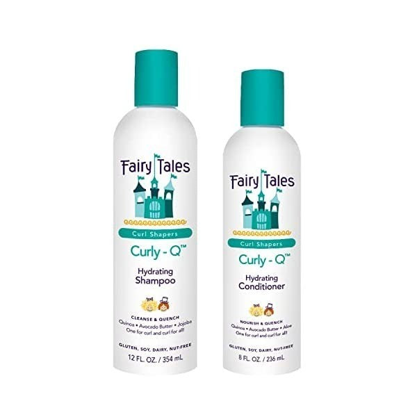 Hydrating Curl Shampoo & Conditioner Duo for Curly Hair - 12oz & 8oz