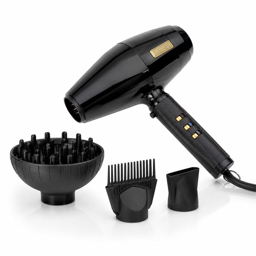 Professional Hair Dryer with Turbo Speed Ionic Technology - Salon Quality, 100 MPH Airflow