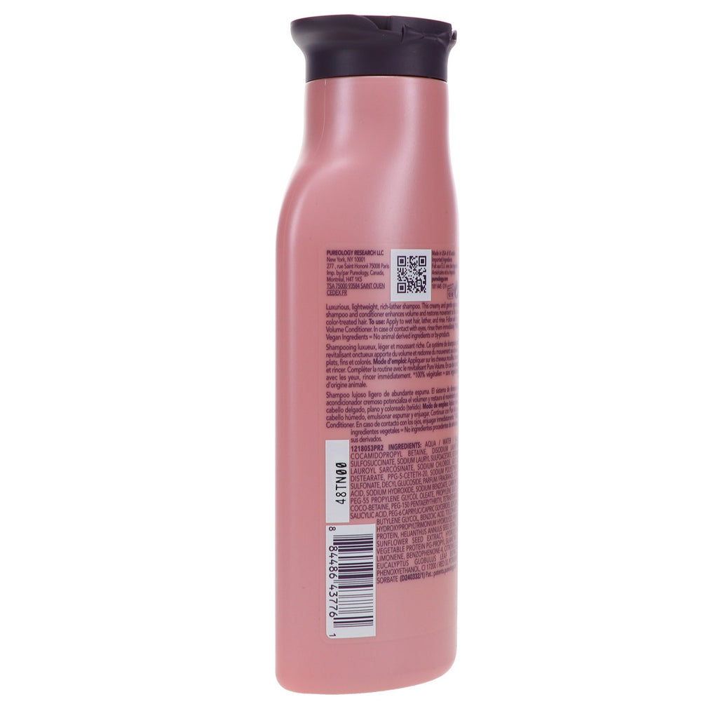 Volume Shampoo for Thin & Color-Treated Hair - 9 oz - Vegan & Sulfate-Free