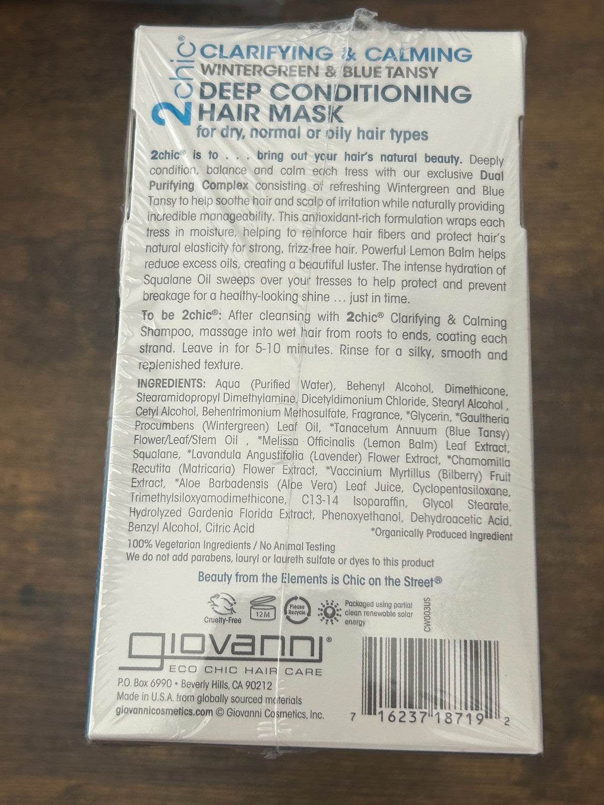 Deep Conditioner Hair Mask for Moisturizing & Clarifying - Case of 12