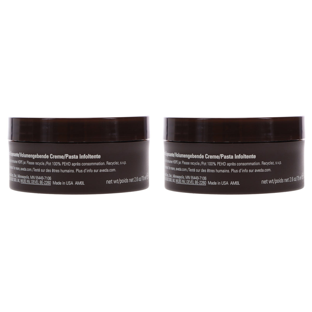 Men Thickening Hair Paste - Fuller Hair Styling Pomade 2.6 oz Pack of 2