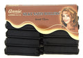 Small Satin Hair Curlers - Black, Hair Styling Tool Accessories