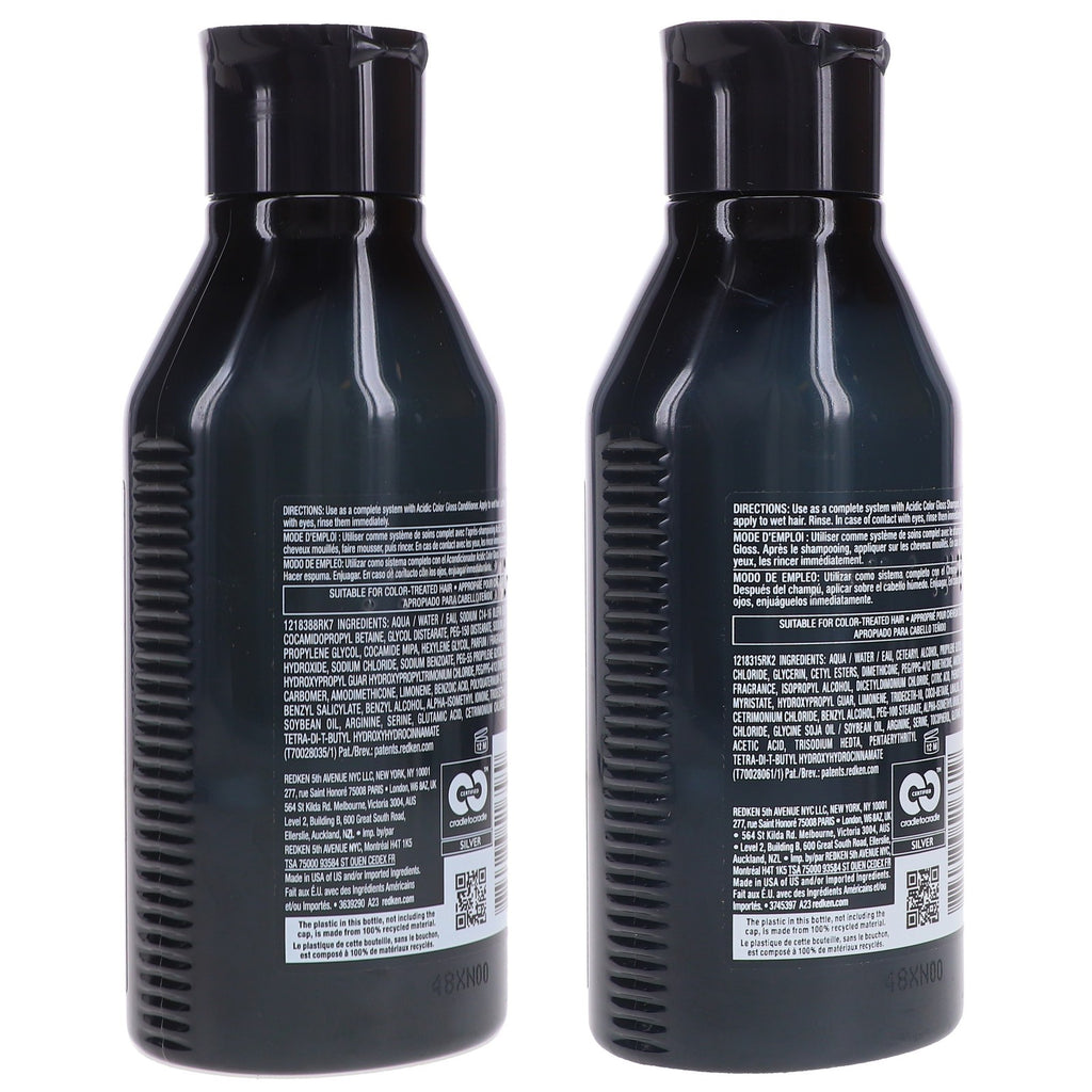 Redken Acidic Color Gloss Sulfate-Free Shampoo & Conditioner Set 10.1 oz
