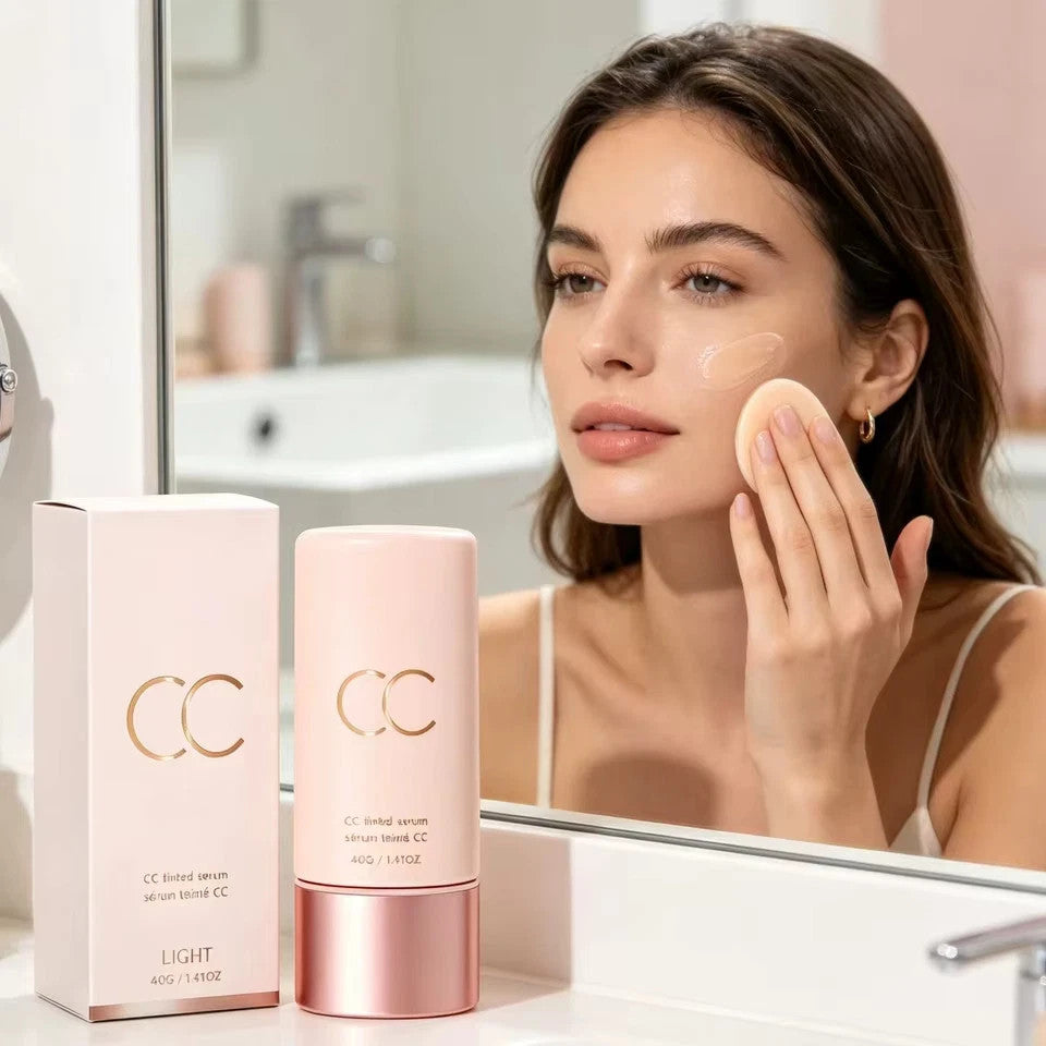 Color Correcting CC Serum Foundation - Lightweight, Multi-Shade 40g
