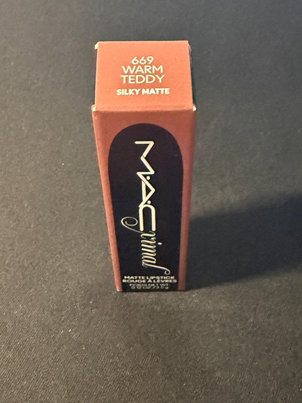 Matte Lipstick 669 Warm Teddy - Long-Wear Lip Color, Full Size