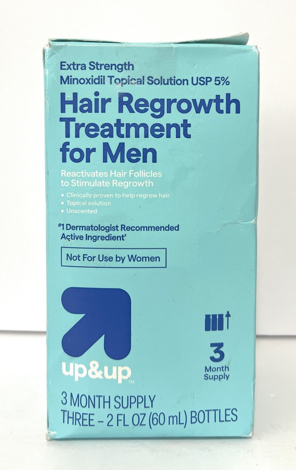 Men's Hair Regrowth Treatment 3-Month Supply - 2.11oz, 3 Count