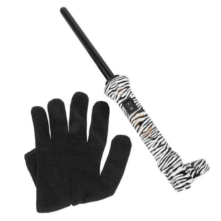 Zebra Twister Curling Iron for Natural-Looking Curls - Effortless Styling