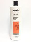 Nioxin System 4 Thickening Shampoo for Colored & Thinning Hair 33.8 oz