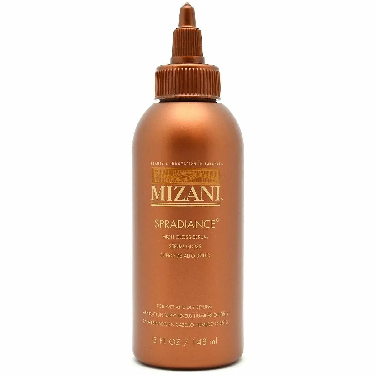 Mizani Hair Serum High Gloss Styling for Wet & Dry Hair 5 oz
