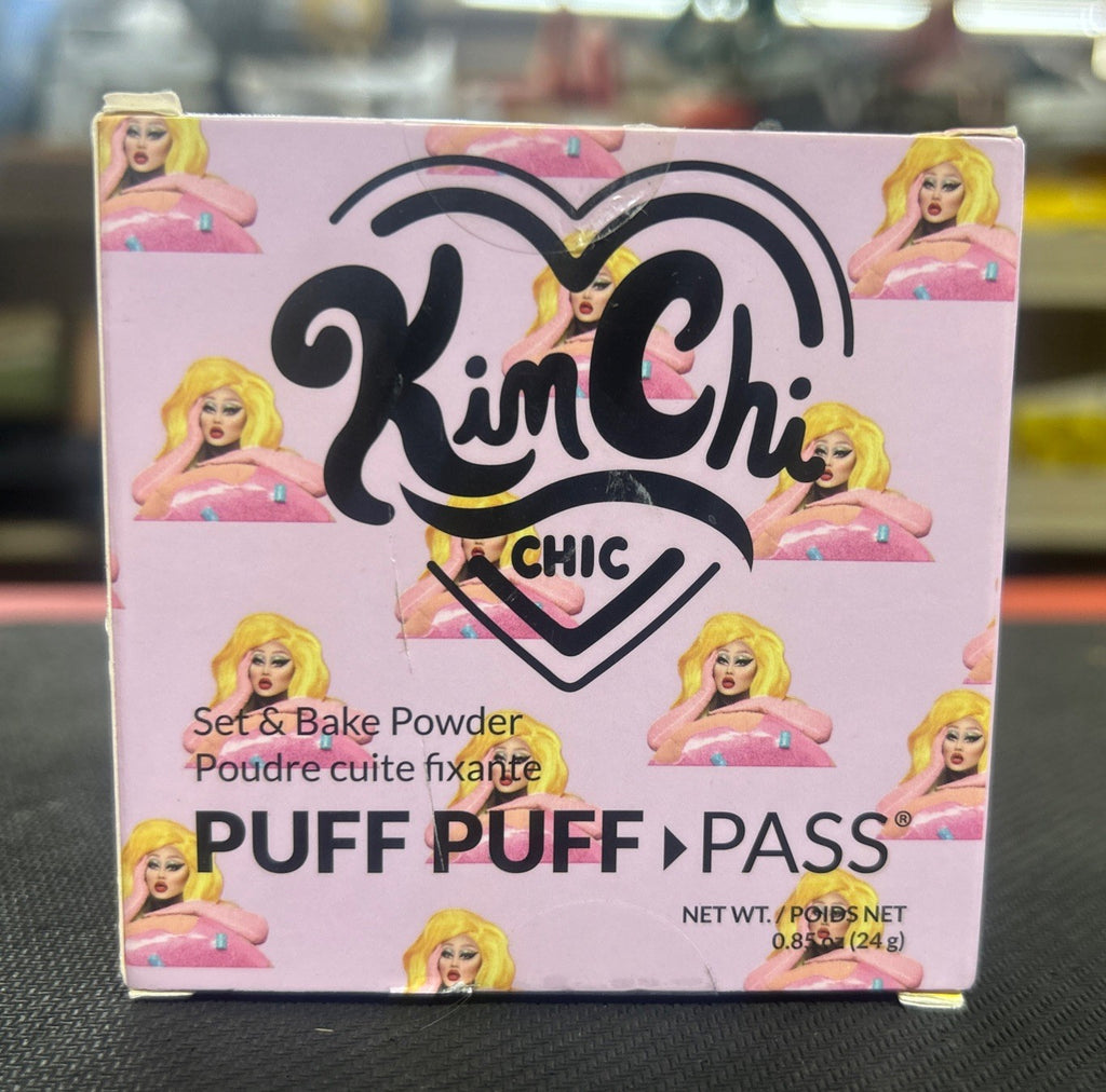 KimChi Chic Puff Puff Pass Pink & Rose Face Powder Set - 0.85oz