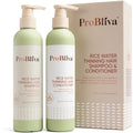 Rice Water Hair Loss Shampoo & Conditioner Set for Thinning Hair - Regrowth & Nourishment