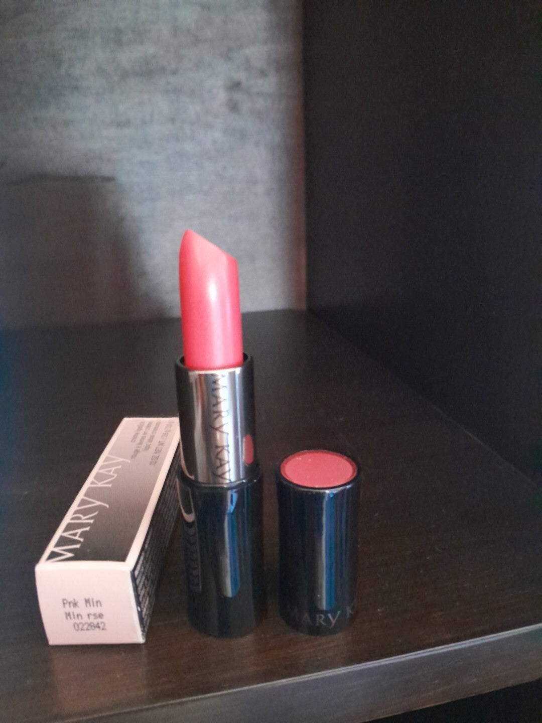 Mary Kay Creme Lipstick Pink Melon Full Size NIB