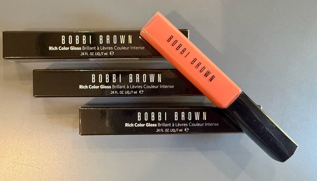 Bobbi Brown Rich Color Gloss In Melon – 3 Pack Lip Gloss Tubes