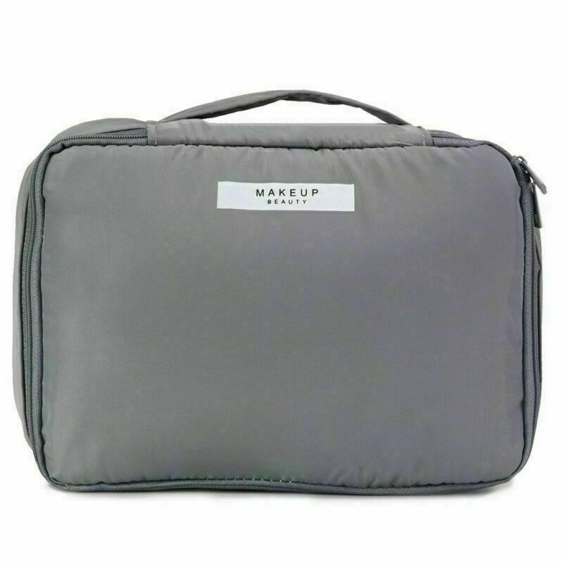 Travel Cosmetic Bag Makeup Organizer with Hanging Pouch Waterproof Portable