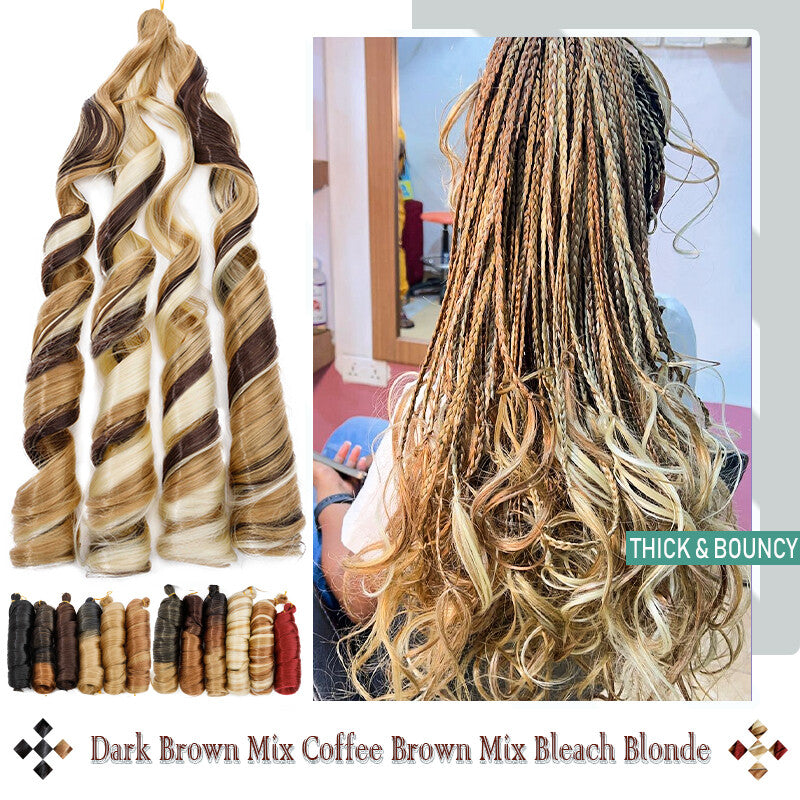 Loose Wave Braiding Hair Extensions Afro French Curls for Crochet & DIY Styles