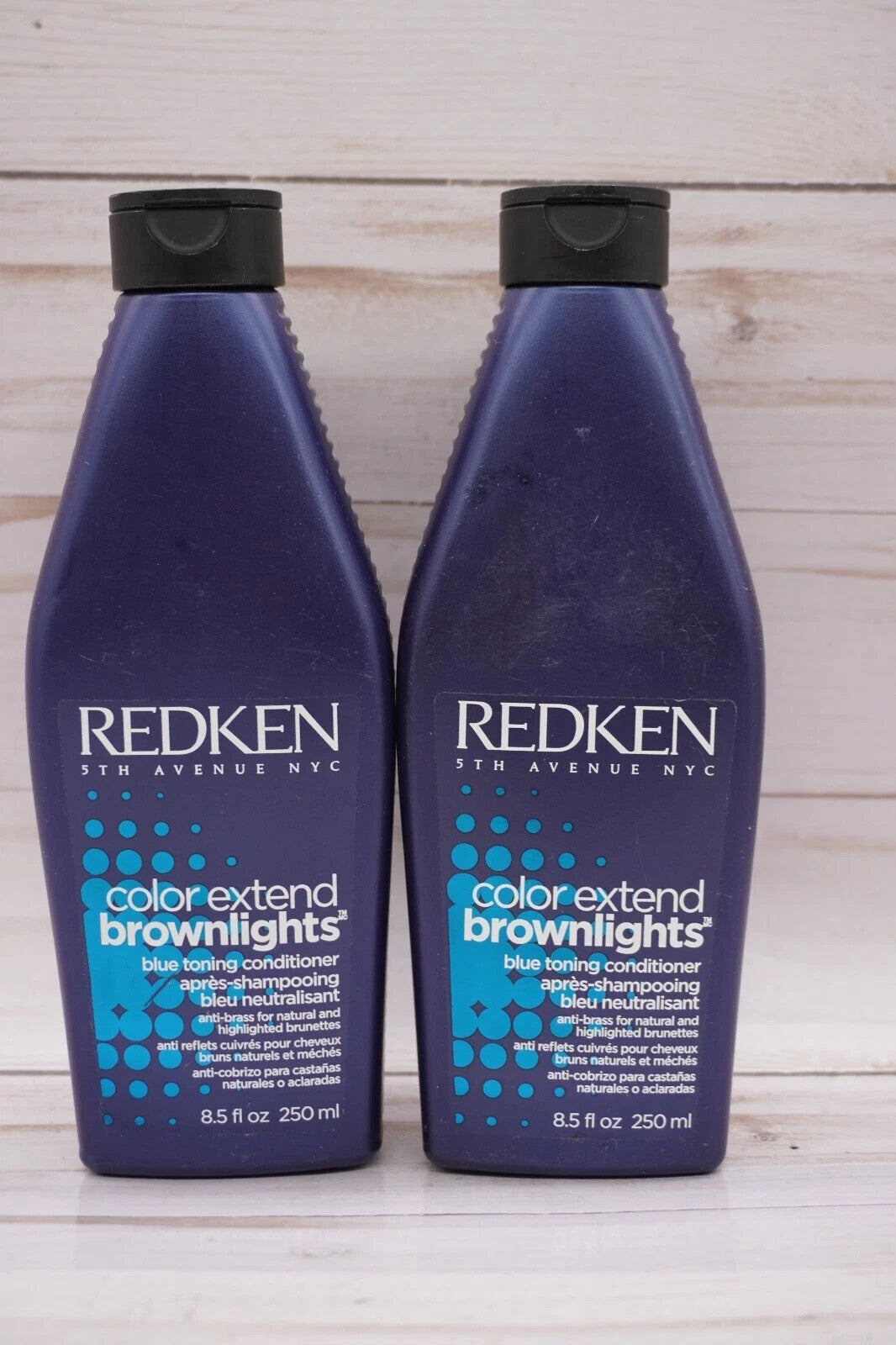 (Pack of 2) Redken Brownlights Conditioner 8.5 oz - Neutralizes Brass in Brown Hair